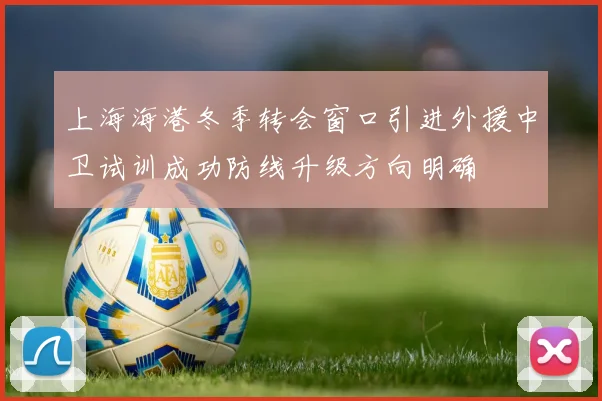 上海海港冬季转会窗口引进外援中卫试训成功防线升级方向明确